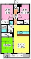 物件の間取り画像
