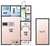 物件の間取り画像