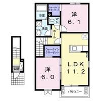 アフロディーⅡの間取り