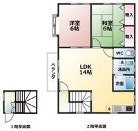 ウエストハイツAの間取り