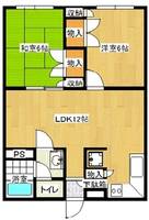 ロマネスクハイツ103の間取り