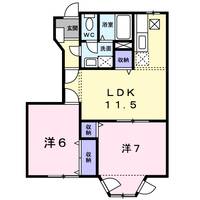 エスペランスⅡの間取り