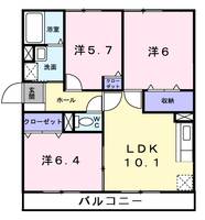 グランジュール koeiの間取り