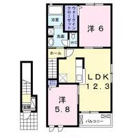物件の間取り画像