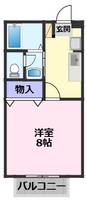 セジュール戸ケ崎202の間取り