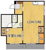 物件の間取り画像