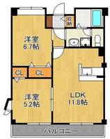 物件の間取り画像