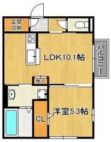 物件の間取り画像