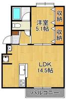 物件の間取り画像