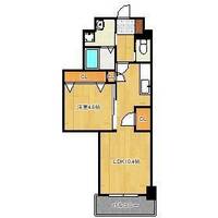 ERUZA GLANZ 中津口の間取り