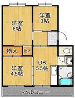 物件の間取り画像