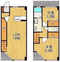 物件の間取り画像