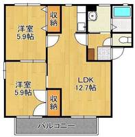 物件の間取り画像