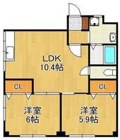 物件の間取り画像