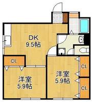 物件の間取り画像