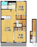 物件の間取り画像