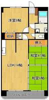 物件の間取り画像