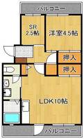 物件の間取り画像