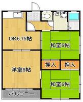 物件の間取り画像