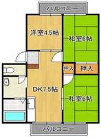 物件の間取り画像