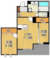 物件の間取り画像