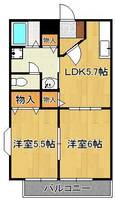 物件の間取り画像