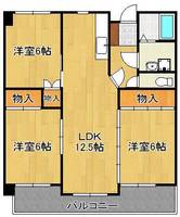 ハーベスト守恒の間取り