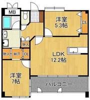 ボンボニエールの間取り