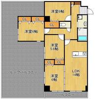 物件の間取り画像