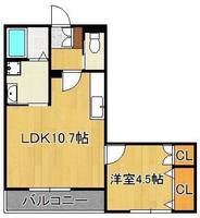 物件の間取り画像