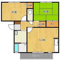 シサーラB棟の間取り