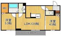 物件の間取り画像