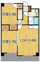物件の間取り画像