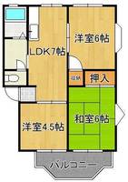 物件の間取り画像