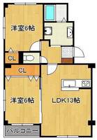 物件の間取り画像