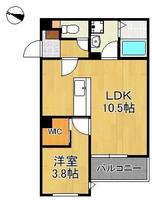 物件の間取り画像