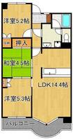 物件の間取り画像