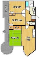 パラシオ高塔の間取り