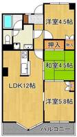 物件の間取り画像