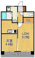 物件の間取り画像