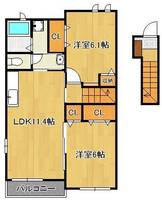 物件の間取り画像