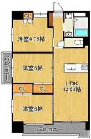 物件の間取り画像