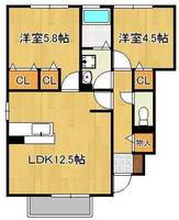 物件の間取り画像