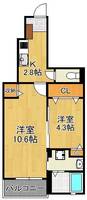 物件の間取り画像