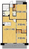 物件の間取り画像