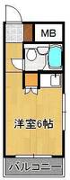 中央町スカイマンションの間取り