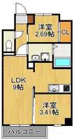 物件の間取り画像