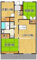 物件の間取り画像