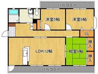 カメリアⅡの間取り
