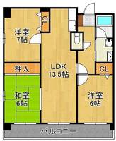 物件の間取り画像